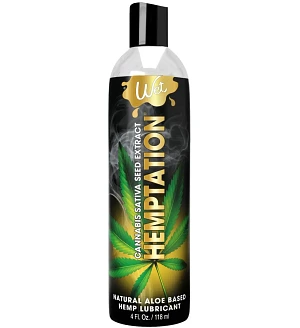 Лубрикант з екстрактом канабісу Wet Hemptation, на водній основі, зволожувальний