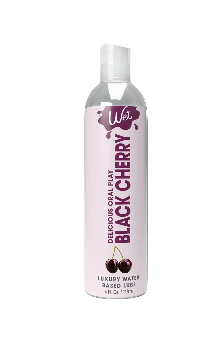 Лубрикант на водній основі Wet Oral Play Black , їстівний, без цукру