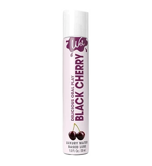 Лубрикант на водній основі Wet Oral Play Black , їстівний, без цукру
