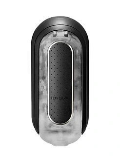Мастурбатор Tenga Flip Zero Black, змінна інтенсивність стимуляції, розкладний
