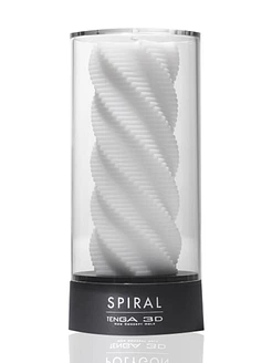 Мастурбатор Tenga 3D Spiral, дуже ніжний, з антибактеріального еластомеру зі сріблом