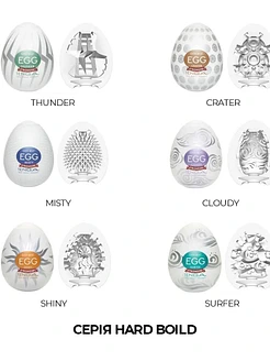 Мастурбатор-яйце Tenga Egg Surfer (серфер)