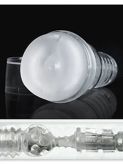 Мастурбатор попа Fleshlight Ice Butt Crystal полупрозорий корпус