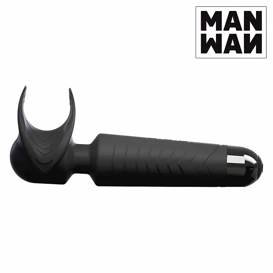 Мастурбатор-вібромасажер Manwan MAN.WAND, відмінно для пар, вібро-мінет, 20 режимів