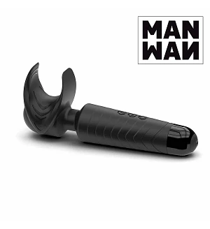 Мастурбатор-вібромасажер Manwan MAN.WAND, відмінно для пар, вібро-мінет, 20 режимів