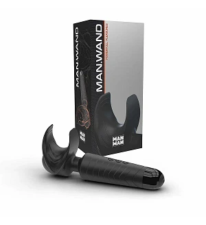 Мастурбатор-вібромасажер Manwan MAN.WAND, відмінно для пар, вібро-мінет, 20 режимів