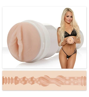 Мастурбатор Fleshlight Girls: Elsa Jean - Tasty, зі зліпка вагіни, дуже ніжний