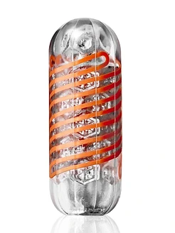 Мастурбатор Tenga Spinner 02 Hexa з пружною стимулювальною спіраллю всередині, стандартна спіраль