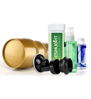 Мастурбатор Fleshlight STU Value Pack: присоска, змазка, очищувальний та відновлювальний засіб