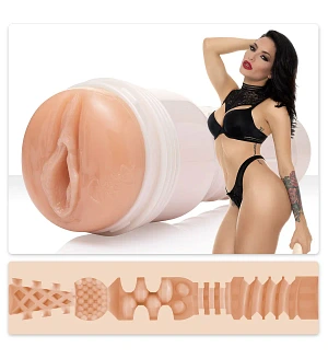 Мастурбатор Fleshlight Girls: Kissa Sins - Insatiable, зі зліпка вагіни, дуже ніжний