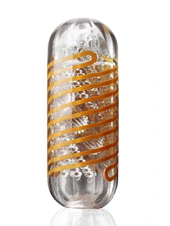 Мастурбатор Tenga Spinner 05 Beads з пружною стимулювальною спіраллю всередині