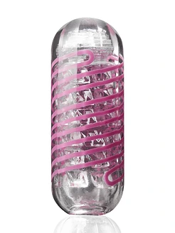 Мастурбатор Tenga Spinner 06 Brick з пружною стимулювальною спіраллю всередині
