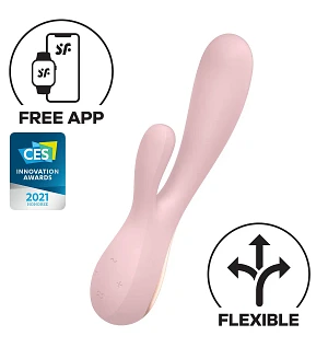 Смарт вібратор-кролик Satisfyer Mono Flex
