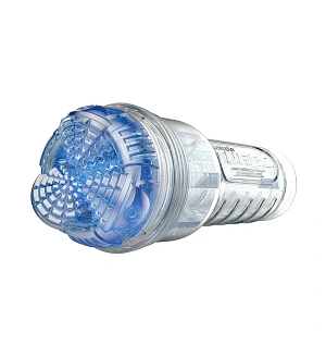 Мастурбатор Fleshlight Turbo Core Blue Ice, оральний секс (глибоке горло)