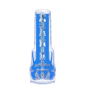 Мастурбатор Fleshlight Turbo Core Blue Ice, оральний секс (глибоке горло)