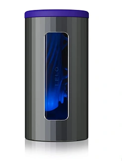 Смарт мастурбатор LELO F1S V2 Blue, вібрації, технологія SENSONIC, гра в застосунку