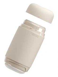 Мастурбатор TENGA PUFFY LATTE BROWN, ультрам’який матеріал, багаторазовий, наскрізний