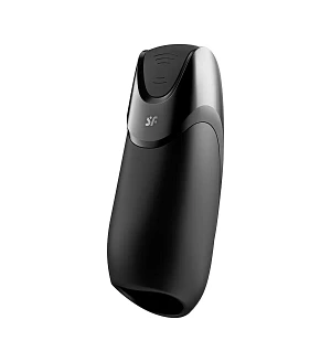 Смарт-мастурбатор з вібрацією Satisfyer Men Vibration+, 2 мотори, 14 режимів, водонепроникний