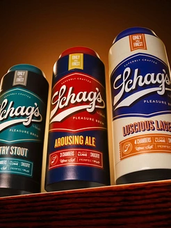 Мастурбатор – банка пива Blush Schag's Arousing Ale Masturbator – Frosted, самозмащуваний, вакуум