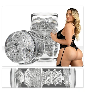 Мастурбатор Fleshlight Quickshot Mia Malkova, компактний, зі зліпка вульви та ануса
