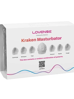Набір мастурбаторів-яєць Lovense Kraken masturbator egg box, 6 штук, різна текстура