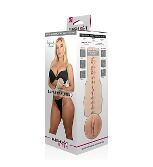 Мастурбатор Fleshlight Girls: Savannah Bond — From Australia With Love, зі зліпка вульви