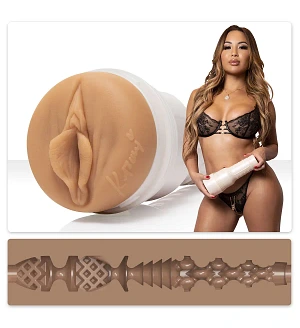 Мастурбатор Fleshlight Girls: Kazumi — Kumzumi, зі зліпка вульви