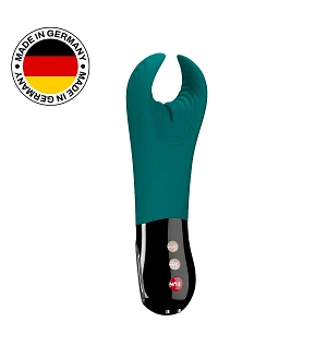 Вібратор для пеніса Fun Factory MANTA deep sea blue/black, підходить для парних ігор