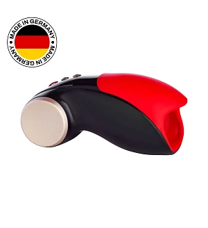 Мастурбатор для головки пеніса Fun Factory COBRA LIBRE II black/red, 2 мотори, гра без рук