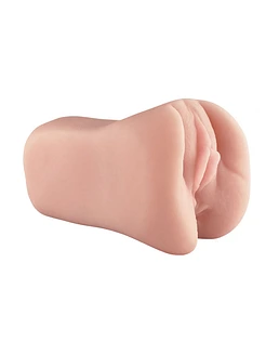 Мастурбатор-вагіна + попка Alive Lola Super Realistic Masturbator L Flesh, два канали, реалістик