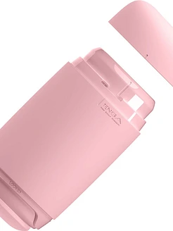Мастурбатор TENGA PUFFY Strawberry Pink, ультрам’який матеріал, багаторазовий, наскрізний