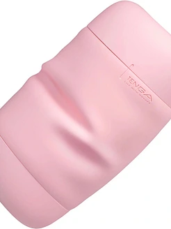 Мастурбатор TENGA PUFFY Strawberry Pink, ультрам’який матеріал, багаторазовий, наскрізний