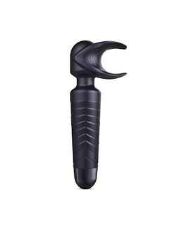 Мастурбатор-вібромасажер Manwan MAN.WAND EVO Black Plum, чудово для пар, вібромінет