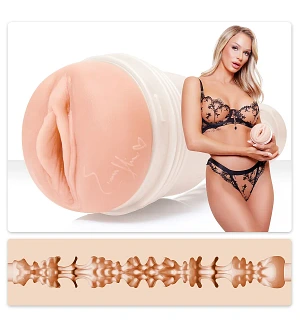 Мастурбатор Fleshlight Girls: Emma Hix - Syrup, зі зліпка вагіни, дуже ніжний