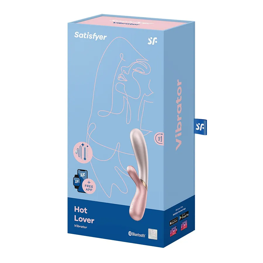 Смарт вібратор-кролик із підігрівом Satisfyer Hot Lover