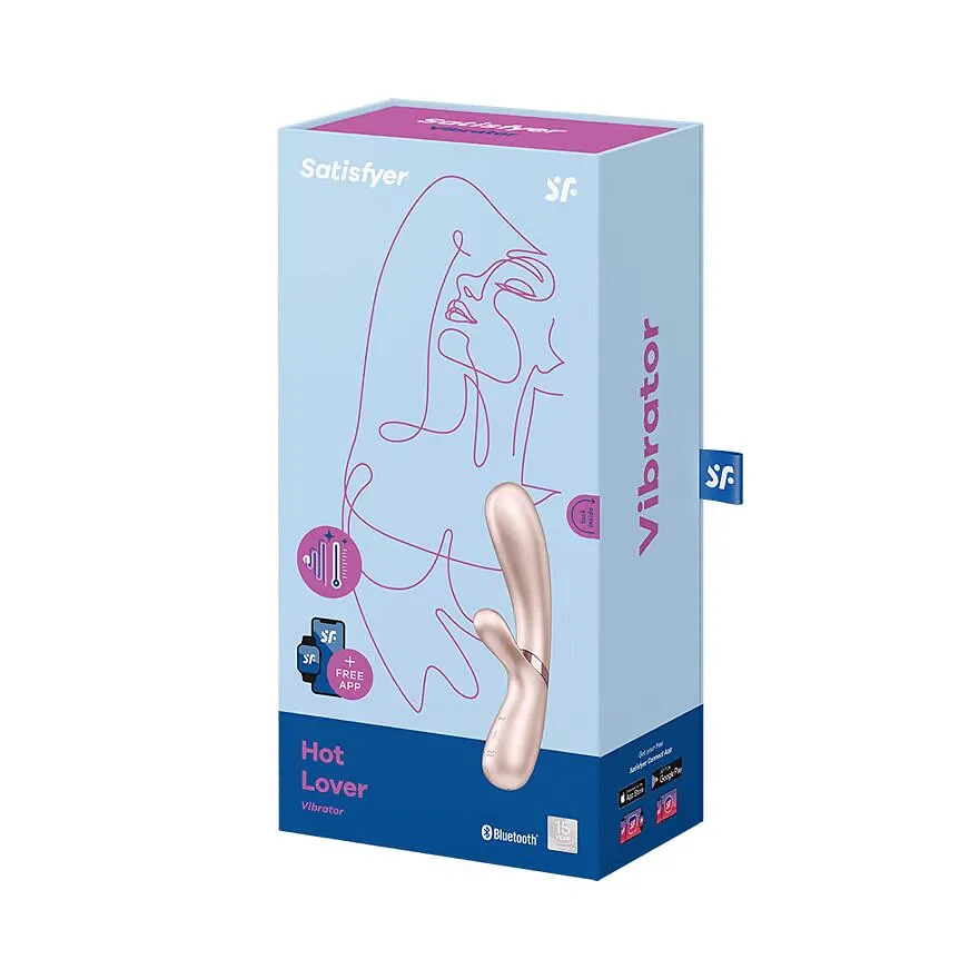 Смарт вібратор-кролик із підігрівом Satisfyer Hot Lover