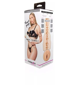 Мастурбатор Fleshlight Girls: Angel Youngs - Sweetness, зі зліпка вагіни, дуже ніжний