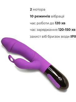 Вібратор-кролик Adrien Lastic Ares 2.0 з петелькою для пальця, що перезаряджається
