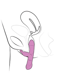 Вібратор-кролик Adrien Lastic Ares 2.0 з петелькою для пальця, що перезаряджається