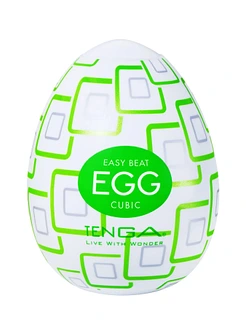 Мастурбатор-яйце Tenga Egg Cubic