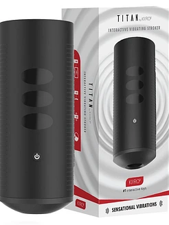 Інтерактивний мастурбатор Kiiroo Titan, 9 вібромоторів, теледільдоніка