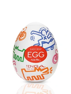 Мастурбатор-яйце Tenga Keith Haring Egg Street
