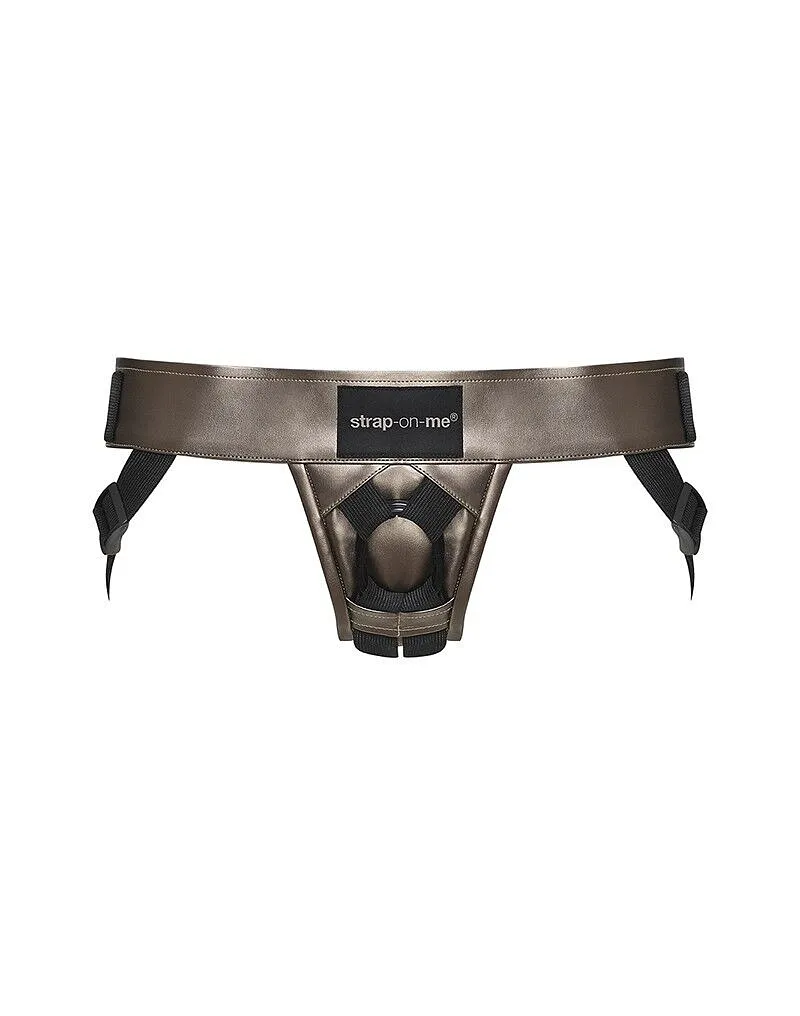 Strap-On-Me Leatherette Harness Curious