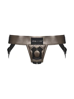 Strap-On-Me Leatherette Harness Curious