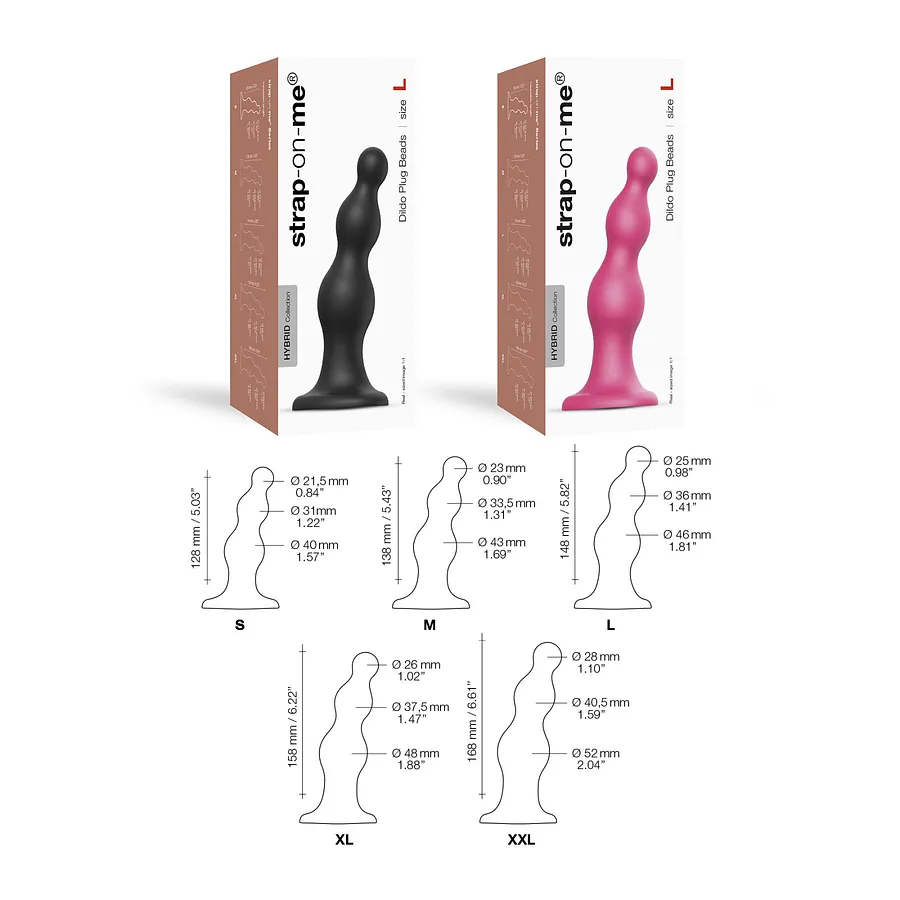 Strap-On-Me Dildo Plug Beads