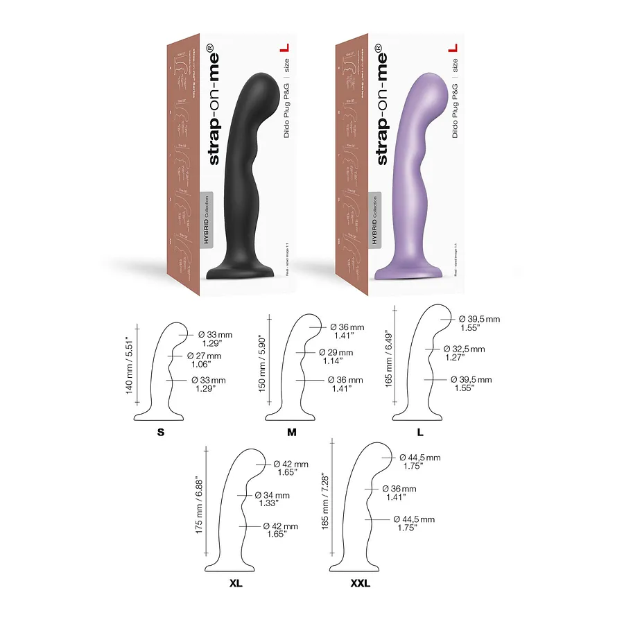 Strap-On-Me Dildo Plug P&G