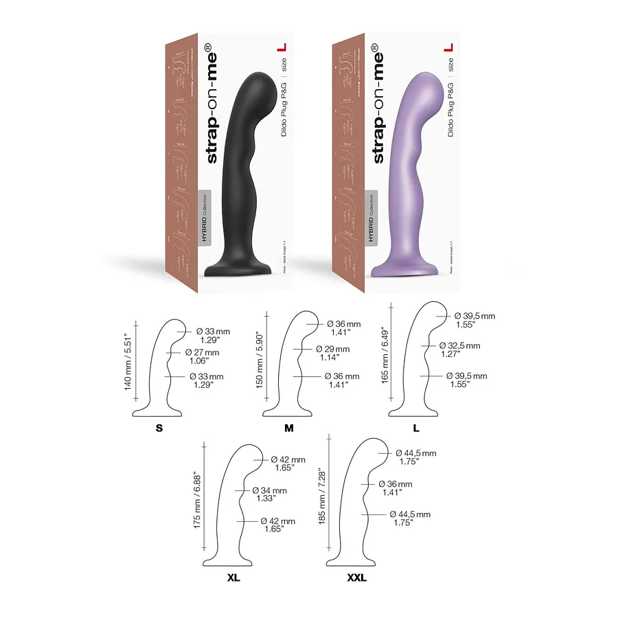 Strap-On-Me Dildo Plug P&G
