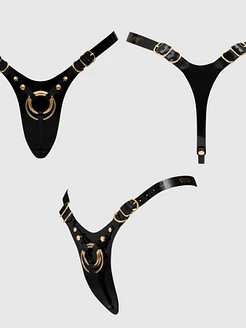 Strap-On-Me Leatherette Harness Fabulous
