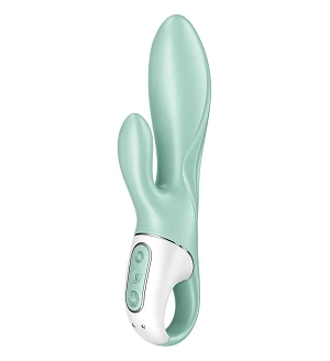 Смарт вібратор-кролик Satisfyer Air Pump Bunny 5+, надувається