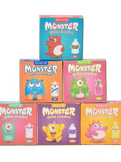 Насадка на член Recare Blue Monster Spike Condom (презерватив з вусиками та спіраллю шипів)